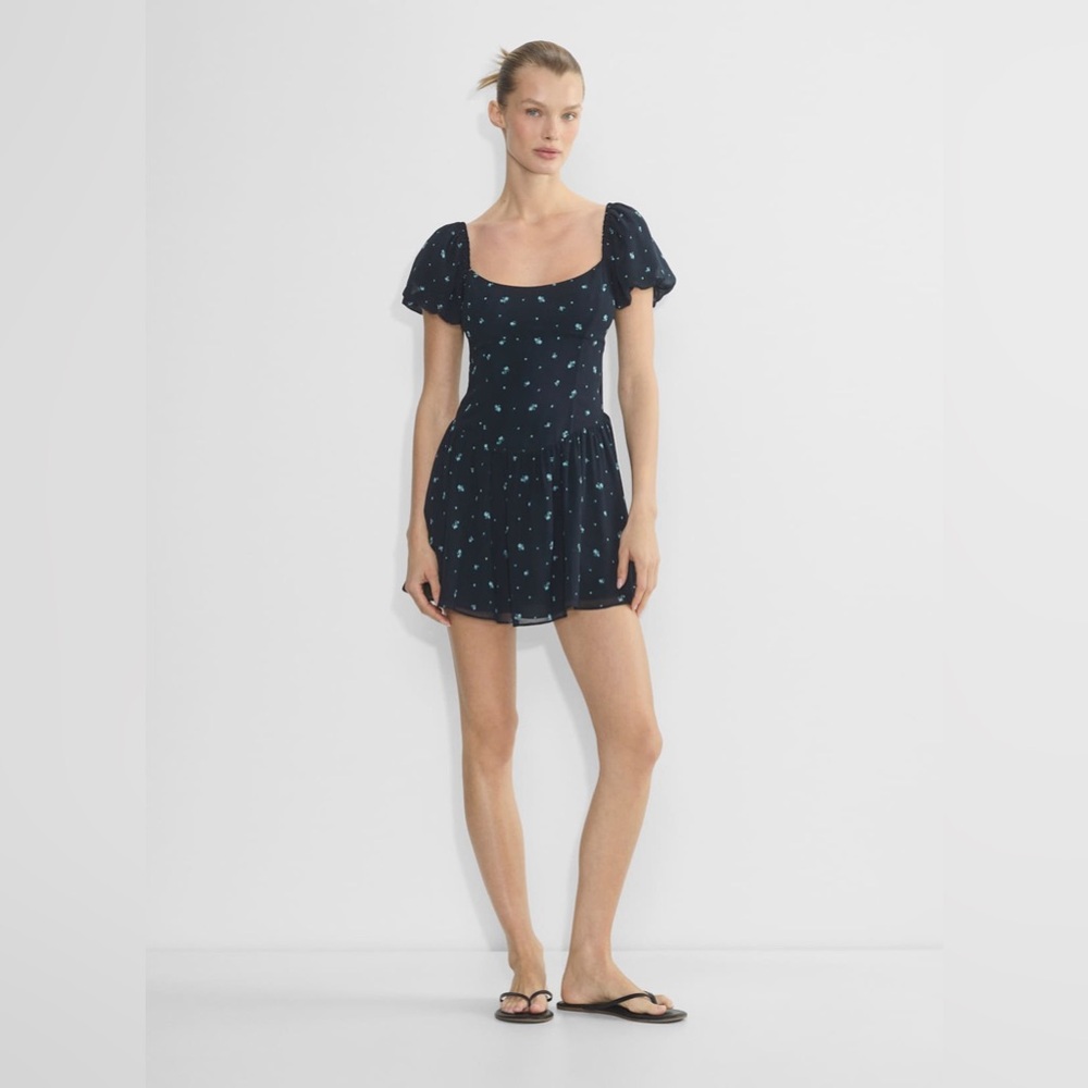 Aritzia Sunday Best Gwen Dress in Admiral Glimmer